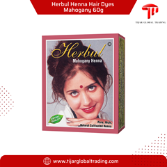 herbul henna hair dyes mahogany 60g