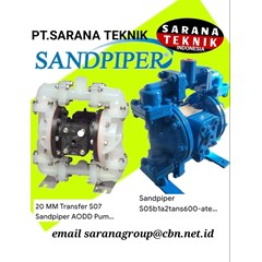 air operated diaphragm pump sandpiper made in usa pt. sarana teknik