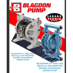 operated double blagdon diaphragm pump pt sarana pump