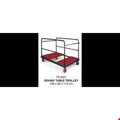 round table trolley /troli meja bundar