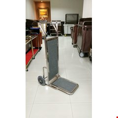 luggage trolley stainless