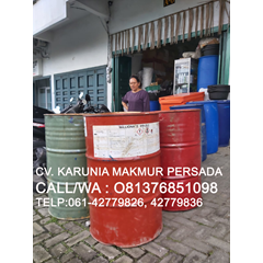 drum besi / tong kaleng 200 liter