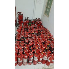 refill apar segala jenis media : abc dry powder,co2,foam,af11,halotron