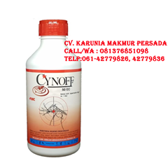 cynoff 50 ec 1 liter - obat pembasmi hama