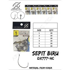 hook - sepit biru dx777-hc