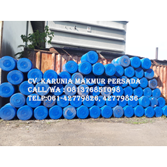 drum plastik fiber 2 ring - 200 liter 