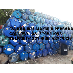 drum plastik fiber 220 liter - biru
