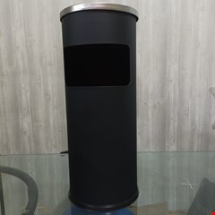 ash tray black 60 x 25