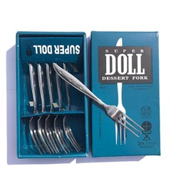 garpu kue super doll 6 pcs