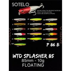 minnow - sotelo wtd splasher 85f p86b