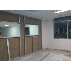 partisi gypsum kantor ruko
