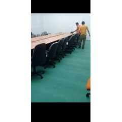 karpet polos minimalis gedung