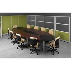 meja rapat modera. tipe mt 3215 mh uk 320x150x75 cm 
