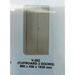 almari 2 pintu vg-202 ( 900 x 450 x 1850mm) - lemari arsip