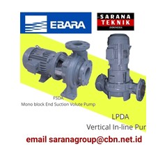 vertical in line pump sarana teknik