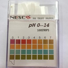 universal indicator strip| kertas ph indikator 0-14 nesco isi 100