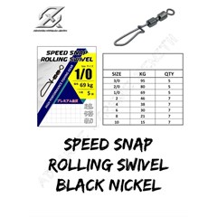 swivel - speed snap rolling swivel bn