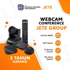 webcam video conference jete group 10x zoom with 2 expansion microphon