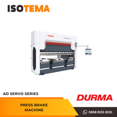 durma press brake machine ad-servo series (mesin press)