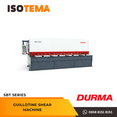 durma guillotine shear machine sbt series (mesin shearing)