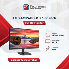 lg monitor pc komputer 24mp400-b 23.8