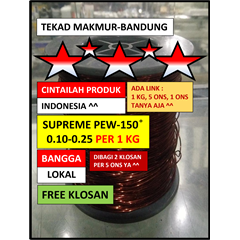 kawat tembaga gulung dinamo trafo merek supreme