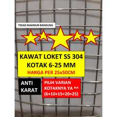 wiremesh loket stainless ss304 anti karat