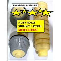 filter nozzle strainer lateral merek alinco atau filter air