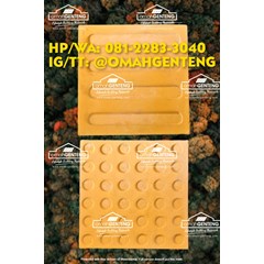guiding block jakarta | hp/wa: o8122833o4o | omah genteng