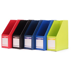 bantex extra jumbo magazine files folio size / 12cm capacity
