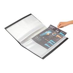bantex display book folio size / 60 pockets