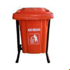 tempat sampah fiber single kotak