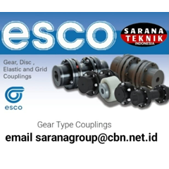 esco gear coupling made belgium