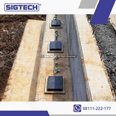 elastomer bearing pads sigtech 200*200*20 mm