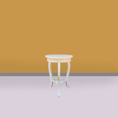 beside table minimalis kerajinan kayu