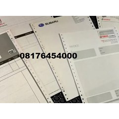 percetakan continuous form