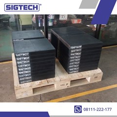 karet bantalan jembatan (lapisan baja) ukuran 450x400x45mm