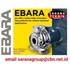 pompa air stainlees ebara