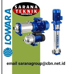 lowara pump submersible & centrifugal pump, sarana teknik