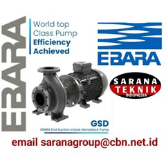 ebara pump -sarana teknik