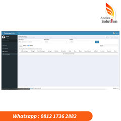 instalasi aplikasi timbangan digital termurah