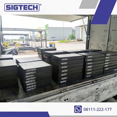 karet penyangga jembatan sigtech 300*200*30 mm