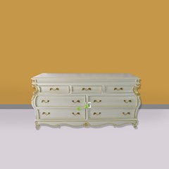 cabinet droome rosegold antique kerajinan kayu