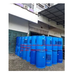 drum plastik fiber 160 liter tutup besar pakai klem