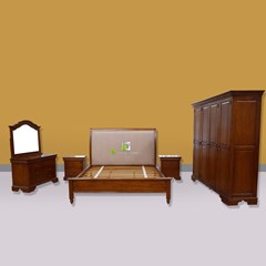 set kamar tidur fitzek kerajinan kayu