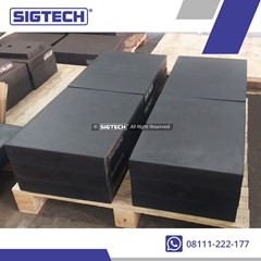 karet bantalan elastomer sigtech 600*600*220 mm