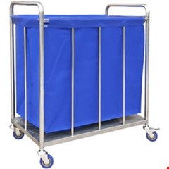 laundry trolley stainless steel