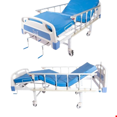 bed pasien 3 crank side rail lokal