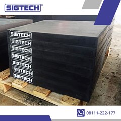 rubber bearing sigtech 350*350*45 mm