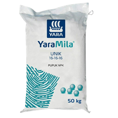 pupuk npk 16.16.16 yaramila unik 50kg